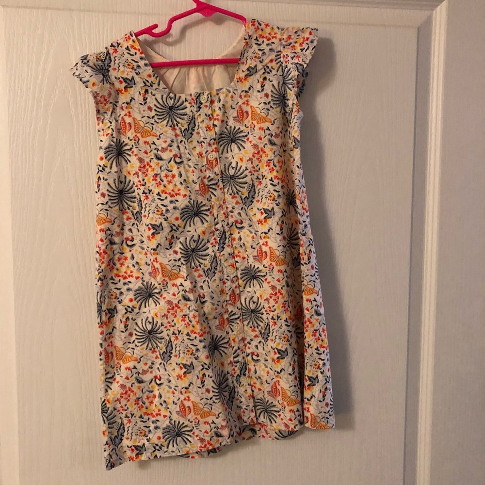 Baby Gap Girls Button Down Dress Size 5